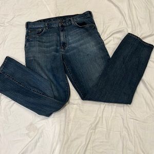 Men’s jean 36x34 relaxed straight leg. Made in Egypt 100% cotton